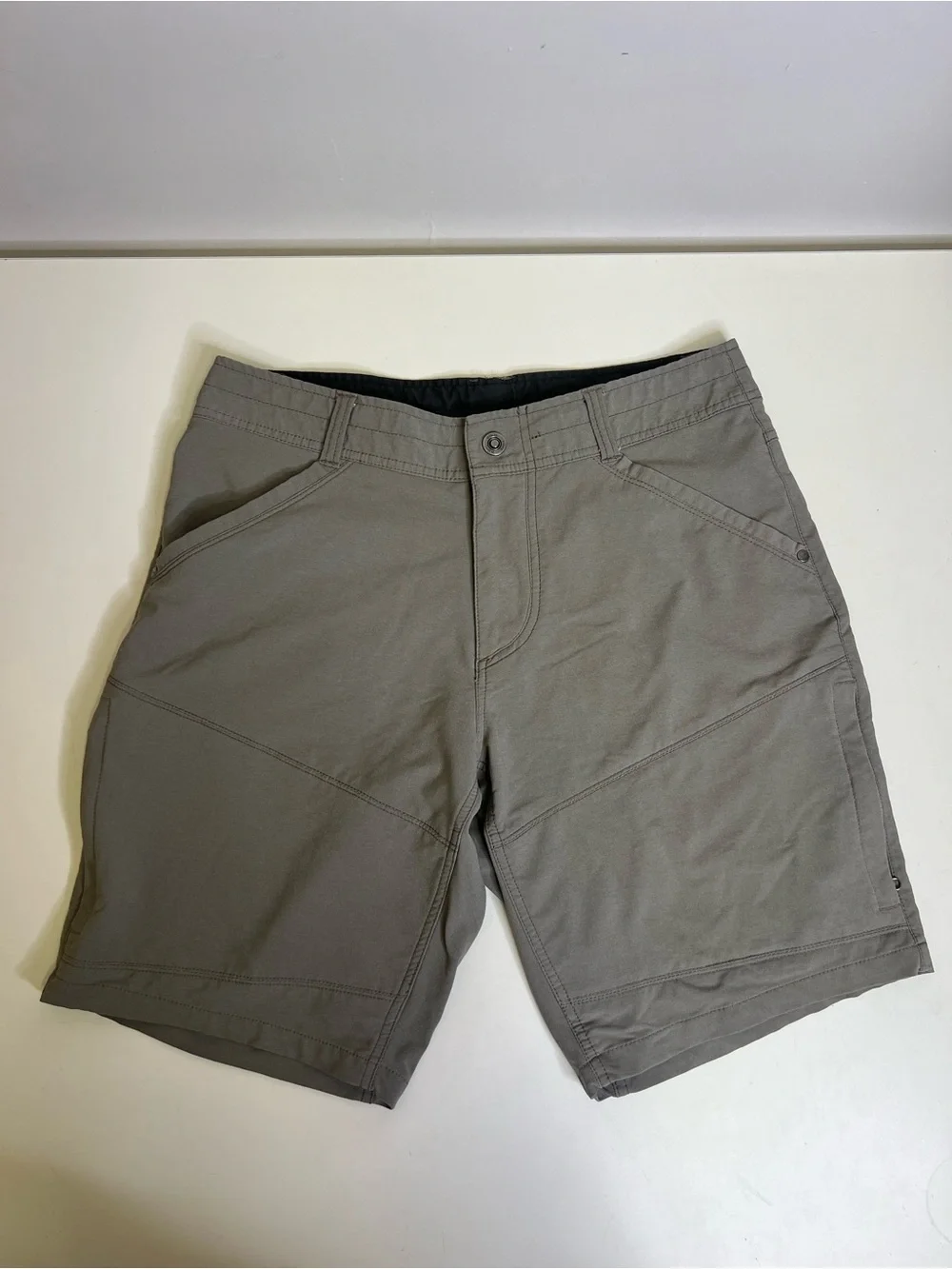 KUHL Shift Amphibia Shorts Men's Gray Nylon Blend Quick Dry Hybrid 5130 9